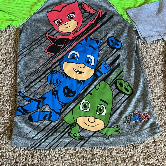 BNWOT PJ Masks raglan/athletic graphic tees for toddler boy in size 4T/4!! - Picture 4 of 6